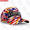 Malaysia Youth Student Diy Free Custom Made Name Number Photo Hat Nation Flag Malay Malaysian Country College Baseball Cap