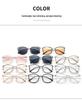 2025 Cat-Eye Metal Sunglasses: Trendy Unisex Large Frame, European & American Street Style (Model 9441)