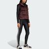 Adidas Originals Regen FW24 Velvet Down Vest Women Vests Dark-Gray Brown IW8388