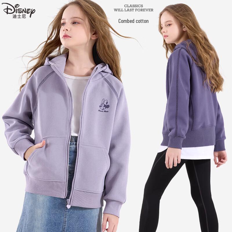 Disney Girls Spring Autumn Hooded Jacket 150