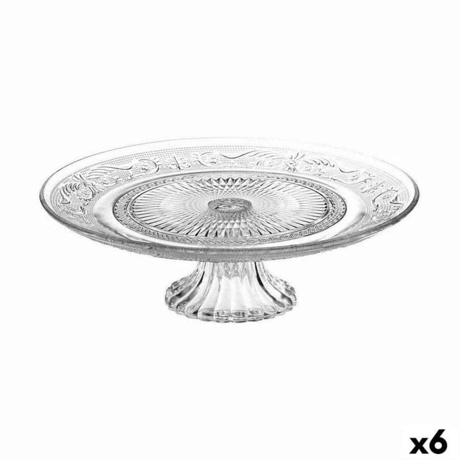 

Подставка для торта Home Style New Baroc Прозрачная 33 см (6 штук)