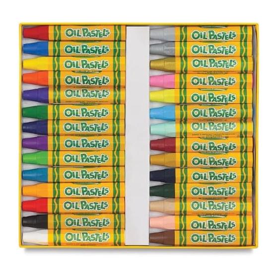 Crayola oil pastel 16 colors 52-4616-0-201 Genuine product