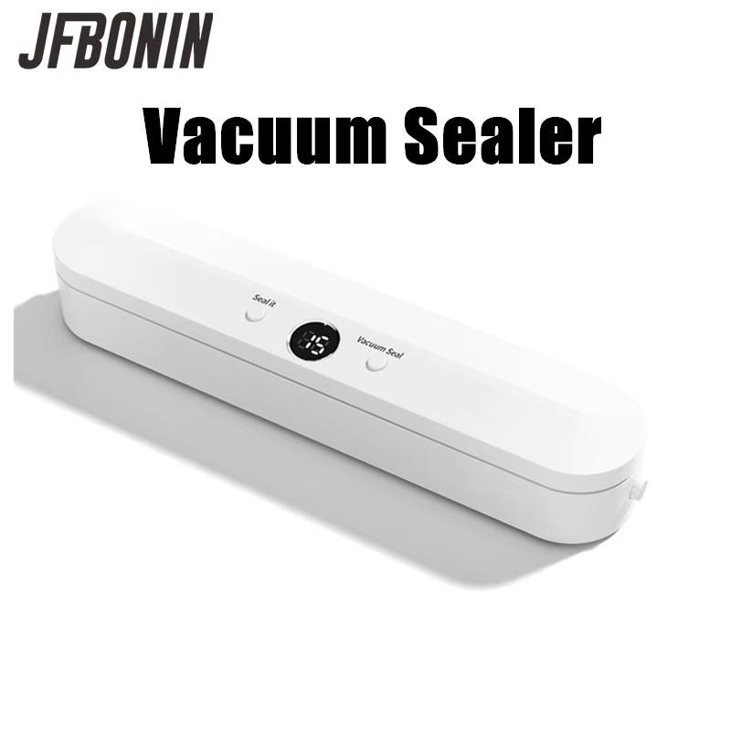 2025 Automatic Food Vacuum Sealer Packaging Machine Food Vacuum Sealer With Free 10pcs Vacuum Bags Household Vacuum Food Sealing