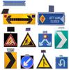 Solar-Powered Durable Warning Cone: Energy-Saving, Night Vision Strobe Light for Road and Construction Safety.
