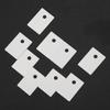 100PCS  TO220  Alumina Ceramic Insulating Sheet 3.2mm Hole MOS Transistor IGBT Cooling Pad