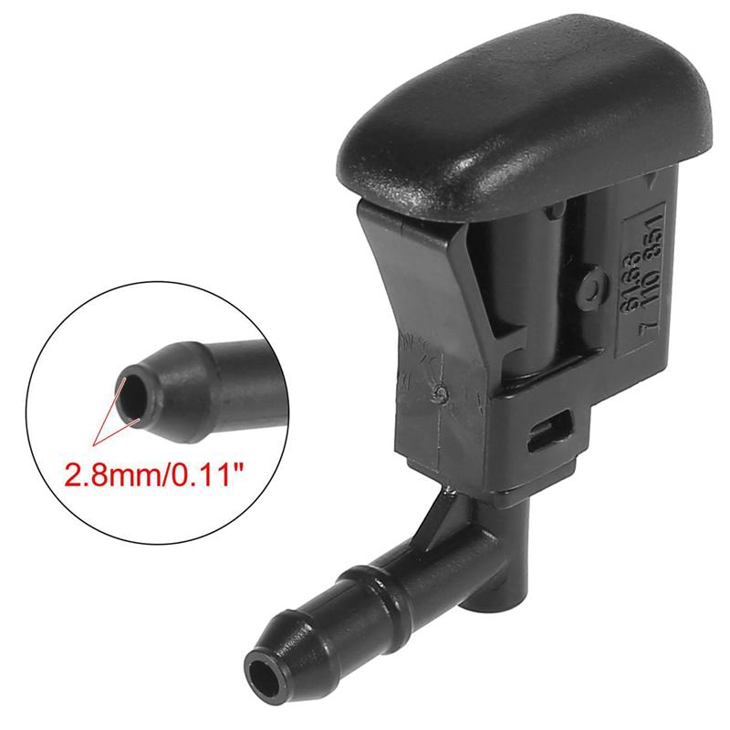 Precise 1 Pair For -BMW 3 Series E46 1998-2005 Windshield Washer Sprayer Nozzle Jet Front Window New 61667056732