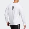 adidas Simple Logo Print Casual Pullover Sweatshirt Men Tops White HM2695