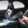 Multifunctional Car Vacuum Cleaner Featuring Removable Battery For Emergency Use High Suction And Easy Type C Charging