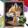 Partial Embroidery Bead Animal 9CT DIY Cross Stitch Kit for Living Room Bedroom