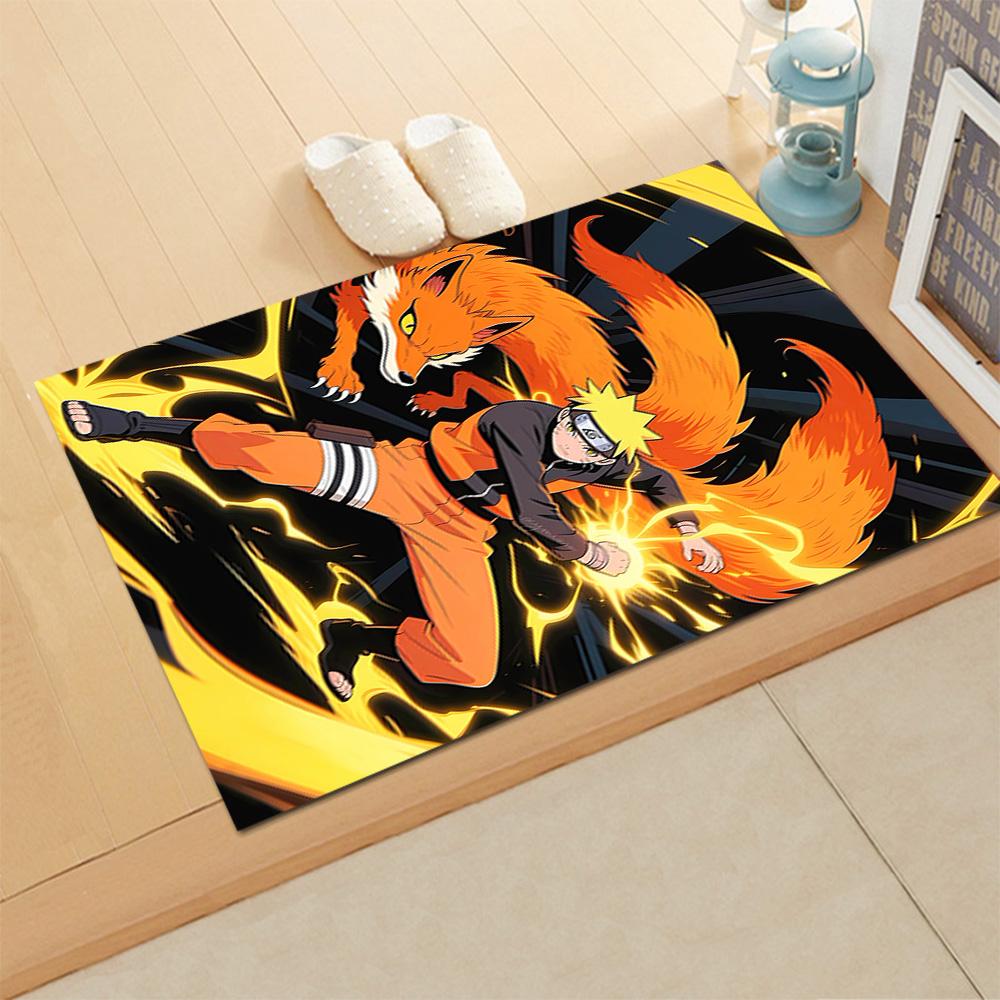 Naruto's Fire Mode for Living Room, Bedroom Rug, Study Room, Hallway Decoration, Perfect for Home Decoration or Holiday Gifts