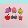 Charming Cute Cartoon Fruit Brooches Featuring Adorable Strawberry Watermelon Grape Designs
