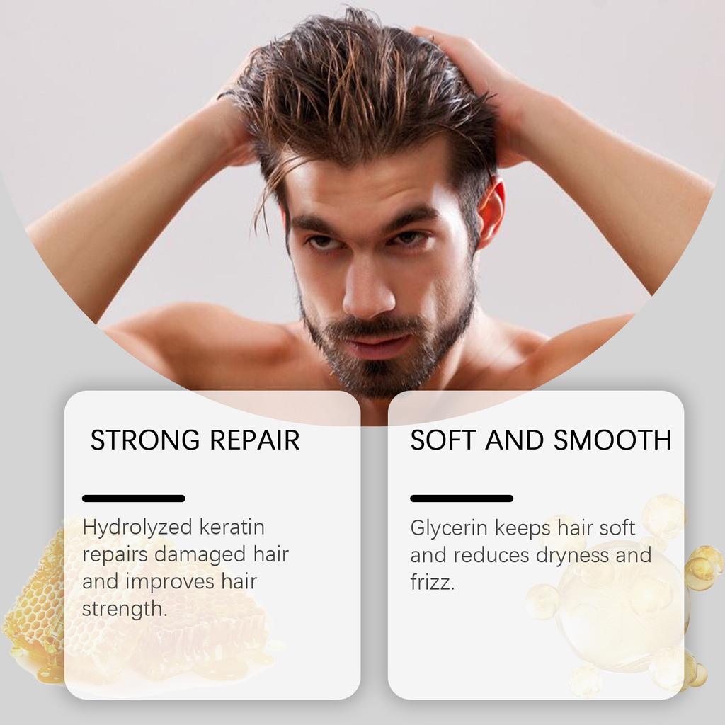 Haarstylingcreme, gebrochenes Haar, Lanugo-Haar, Pony, langanhaltendes natürliches Styling, erfrischendes Styling, Haarwachs