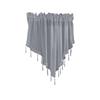 Pure Color Polyester Window Curtain With Light Filtering For Living Room And Bedroom