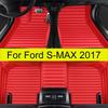 Car Floor Mats for Ford S-MAX 2017 Auto Foot Pads Automobile Carpet Cover Interior Accessories