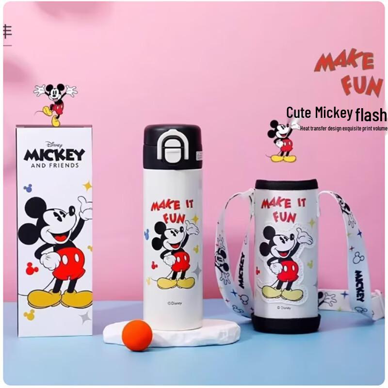 DKADI Disney Детская двойная термокружка с трубочкой из нержавеющей стали 316L