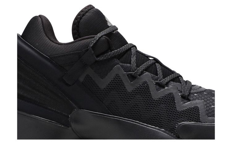 Men's Sneakers Adidas D.O.N. Issue #2 Pharrell Human Race Triple Black Core Black/Core Black-Core Black