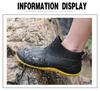 Men's Low-Cut Non-Slip Rain Boots - Water Shoes for Outdoor Wading