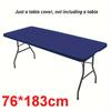 Spandex Tablecloth Elastic Fitted Stretch Rectangular Tablecloth Washable And Wrinkle Resistant Patio Table Cover