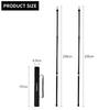TOMSHOO Tarp Poles/Tent Poles/Tent Poles Replacement/Telescoping Tarp Poles/Aluminum Adjustable