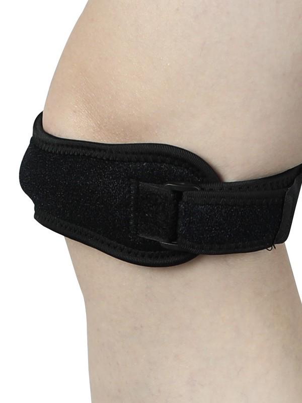 Sports Shock Absorption Compression Knee Strap for Patella Support and Meniscus Protection in Running and Mountaineering