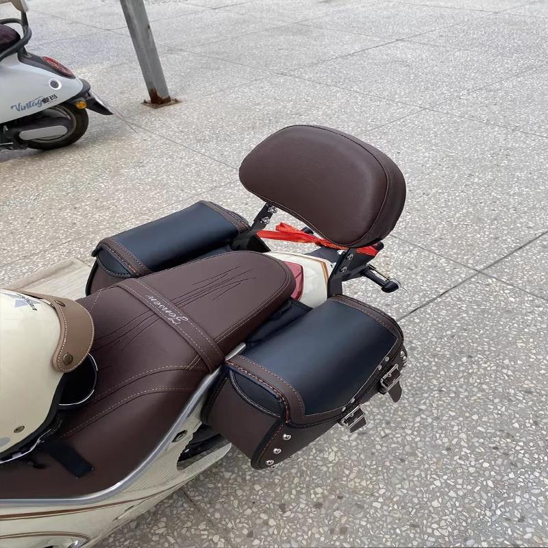 Suitable For Zongshen ZS125-5A Youmi 125 Non-destructive Modified Shelf Rear Shelf Backrest Tail Wing Leather Lumbar Support