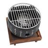 Japanese   Grill   Portable Japanese BBQ Grill Round Food Charcoal Stove Household Barbecue Tool