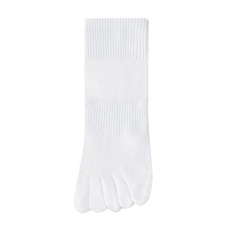 Men's Autumn and Winter Style Pure Cotton Deodorant Breathable Sports Cylinder Five Finger Socks