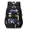 Male And Female Cartoon Student Spine Backpack High School Student Schoolbag
