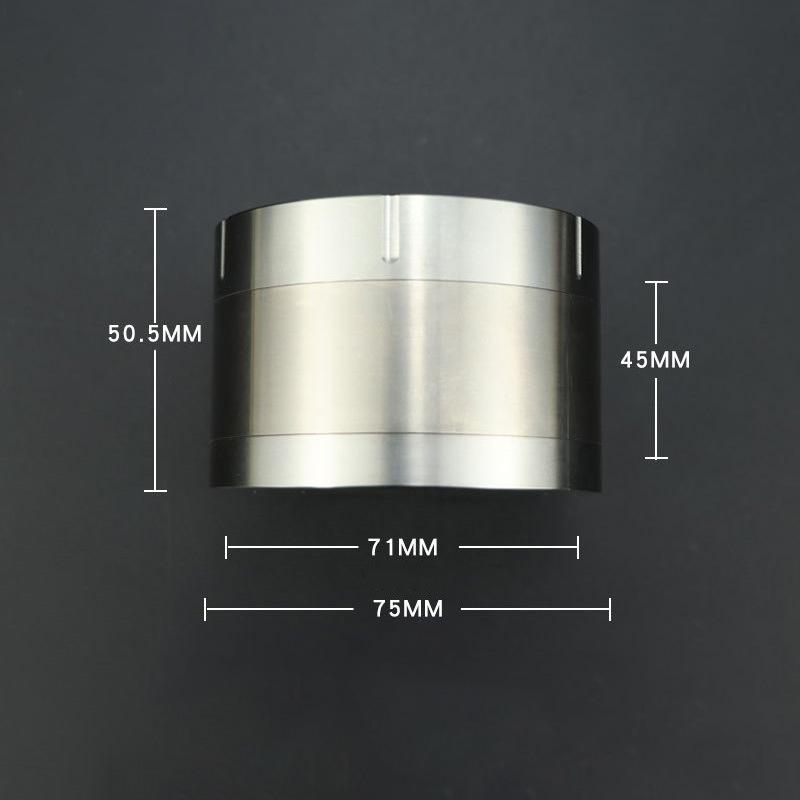 Big Capacity Storage Tank Waterproof Moisture-proof Medicine Storage EDC Canister Titanium Alloy Seal Bottle Box Pill Case