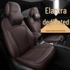 OMN Custom Full-Cover Sports Leather Seat Cover for Modern Elantra - All Seasons