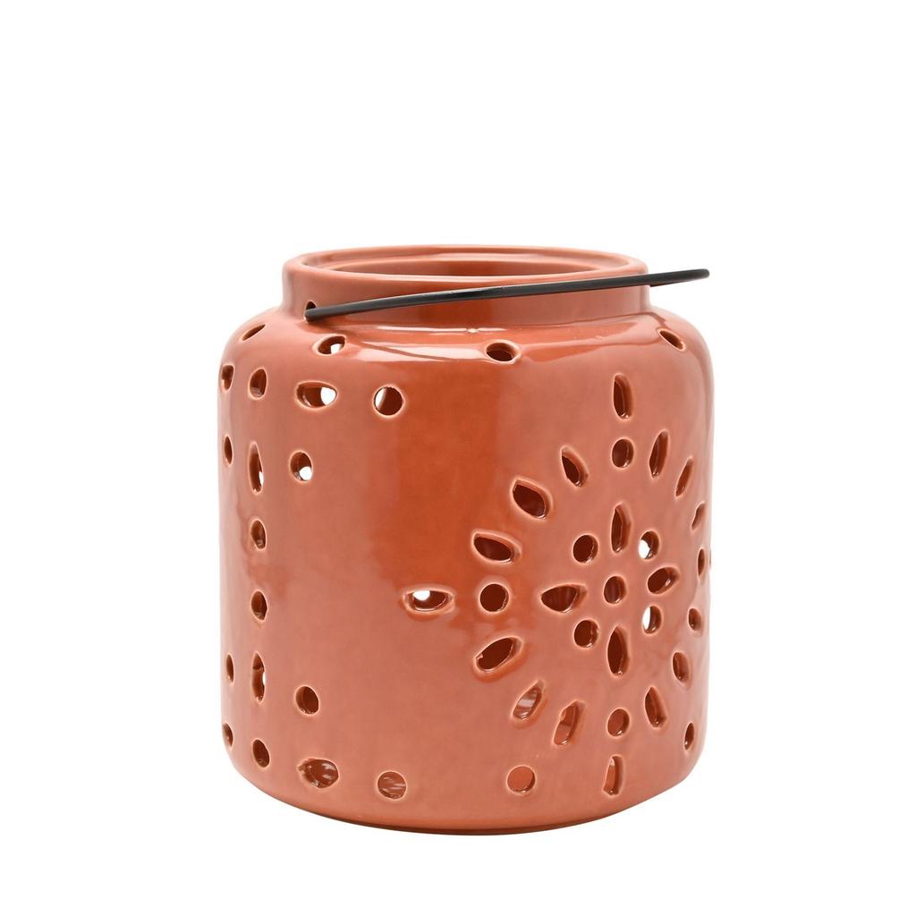 Country Living Ceramic Lantern - Terracotta