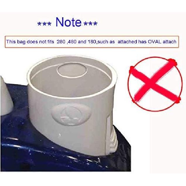 2 Pack Bag Replacement Fits for Polaris 360, 380 Pool Cleaner All Purpose Filter Bag for Polaris Filter Bag