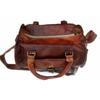 Genuine Vintage Leather Brown Travel Luggage Duffle Gym Overnight Men Women Bags