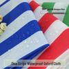 210D Thin Striped Waterproof Tent & Awning Fabric