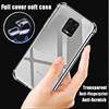 For Xiaomi Redmi Note 9S Soft Silicone Shockproof Clear Case TPU HD Transparent Covers Shell for Redmi Note 9 S 6.67" M2003J6A1G