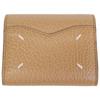 Maison Margiela [Good Condition] 11 S56UI0136 P0399 T2281 4 Stitches Tri-fold wallet (with Coin Pocket) beigeUsed