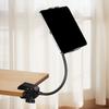 360 Rotating Adjustable Phone Tablets Holder Stand Clamp Mount For Desk Gym Live Streaming With Flexible Hose