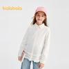 Balabala Girls' 2026 Spring Cotton Blend Long Sleeve Shirt