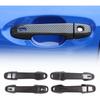 Car Exterior Door Handle Cover Trim Compatible with Subaru WRX 2021-2023, Sedan Side Smart Door Handle Cover Trim, ABS Plastic Carbon Fiber Pattern