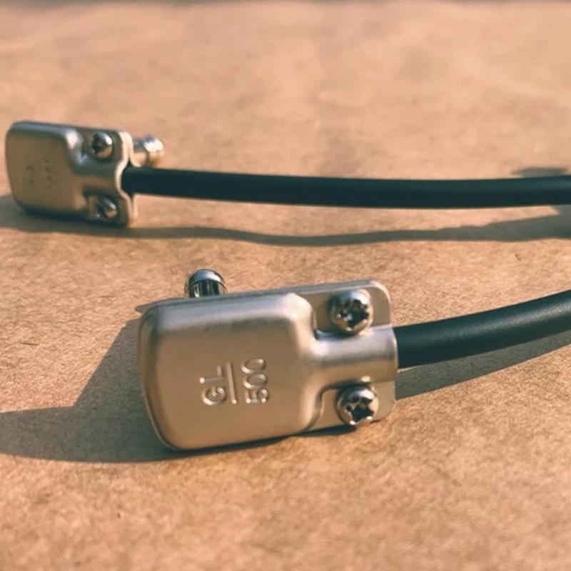 Low Noise Quality Guitar Patches Cable Right Angle Guitar Patches Cables Professional Patches Cables for Guitar Pedals