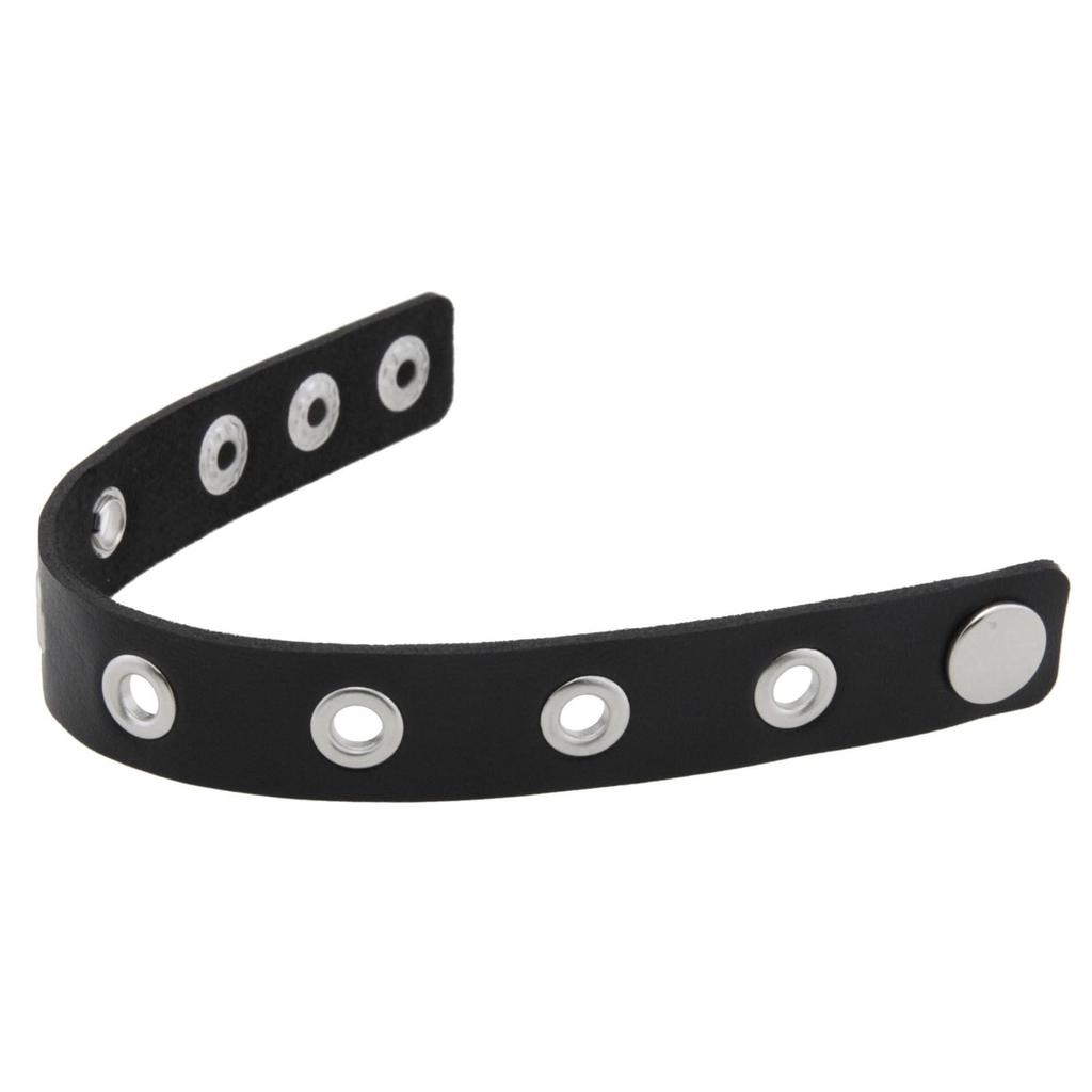 Comfortable Bracelet Punk Bracelet Stylish Statement Bracelet Fashionable Women Bracelet PU Texture for Everyday