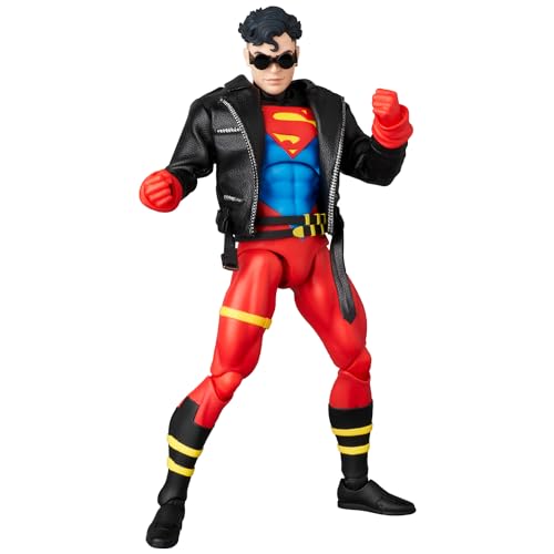 MAFEX No. 232 SUPERBOY RETURN OF SUPERMAN Action Figure, Approximately 150mm Tall, Non-scale, Pre-painted