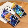 Transparent Soft Phone Cover Case for Samsung Galaxy Z Fold 7 6 5 4 3 ZFold6 ZFold3 ZFold7 ZFold5 ZFold4 Cute Pikachu Pokemon