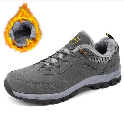 Große Größe 49 50 Winter Warme Freizeit Schuhe Herren Frühling Damen Sneaker Leder Männlich Outdoor Walking Schuhe Weiblich Herbst Sport