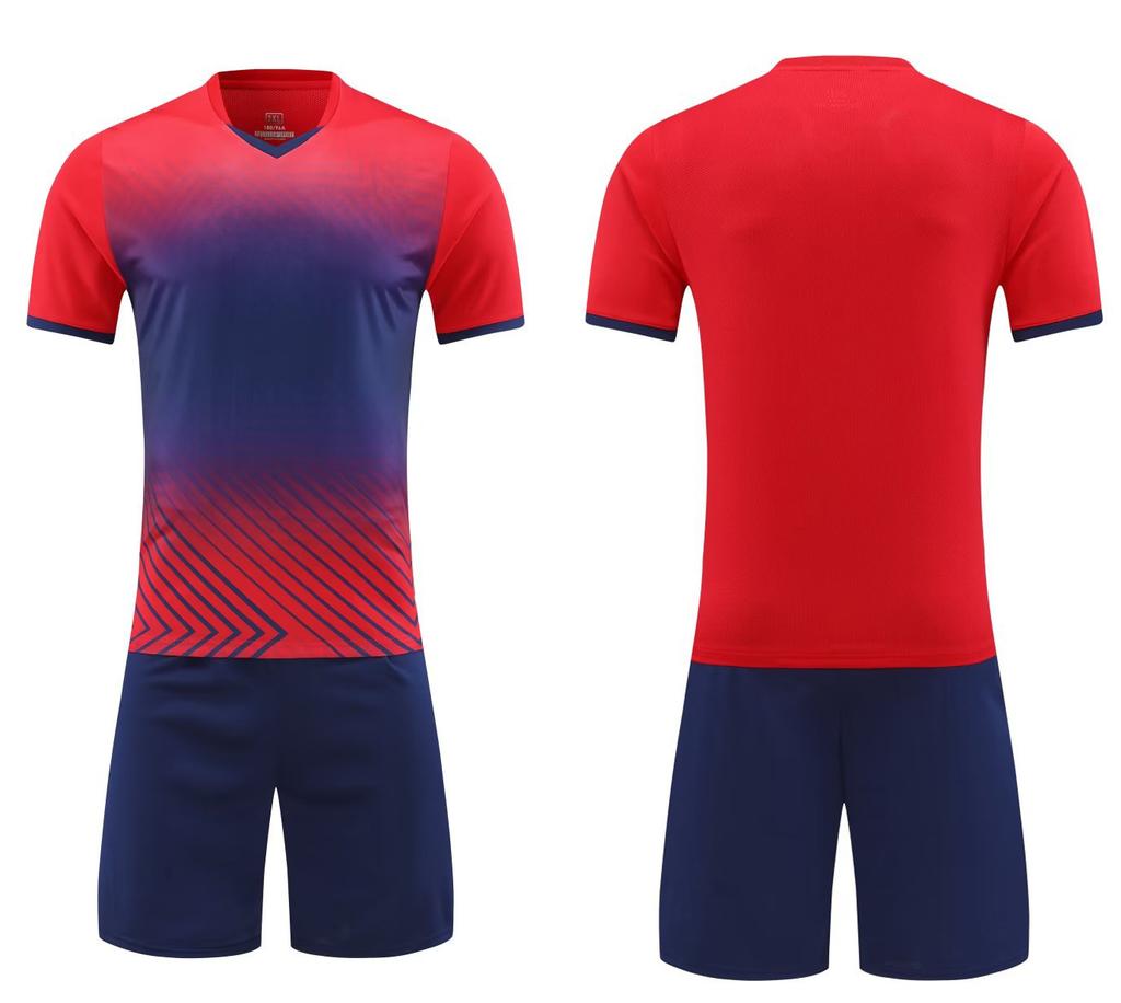 Soccer Uniform Set Printing Number: Adult Quick-Drying Breathable Soccer Uniform, Children'S Student Training Clothing, Sportswear