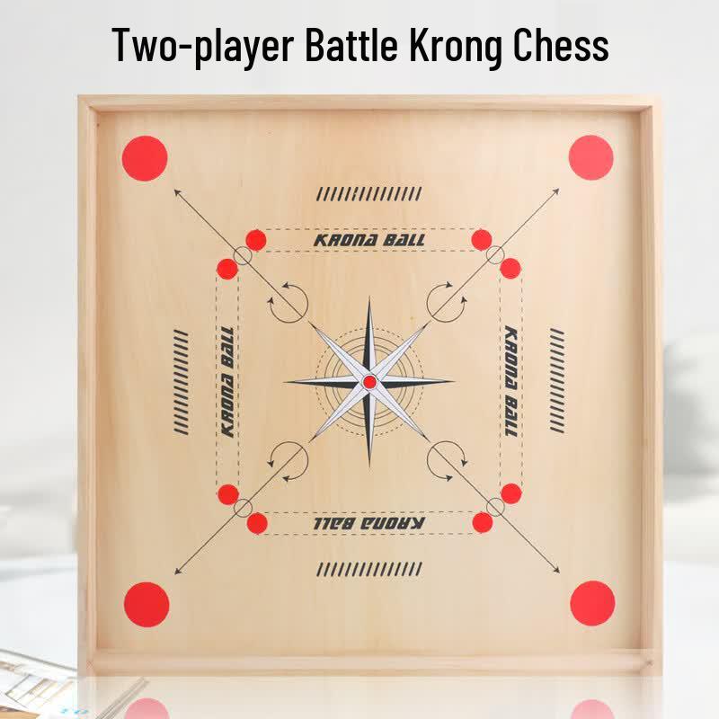 Two-Player Carrom Board Game