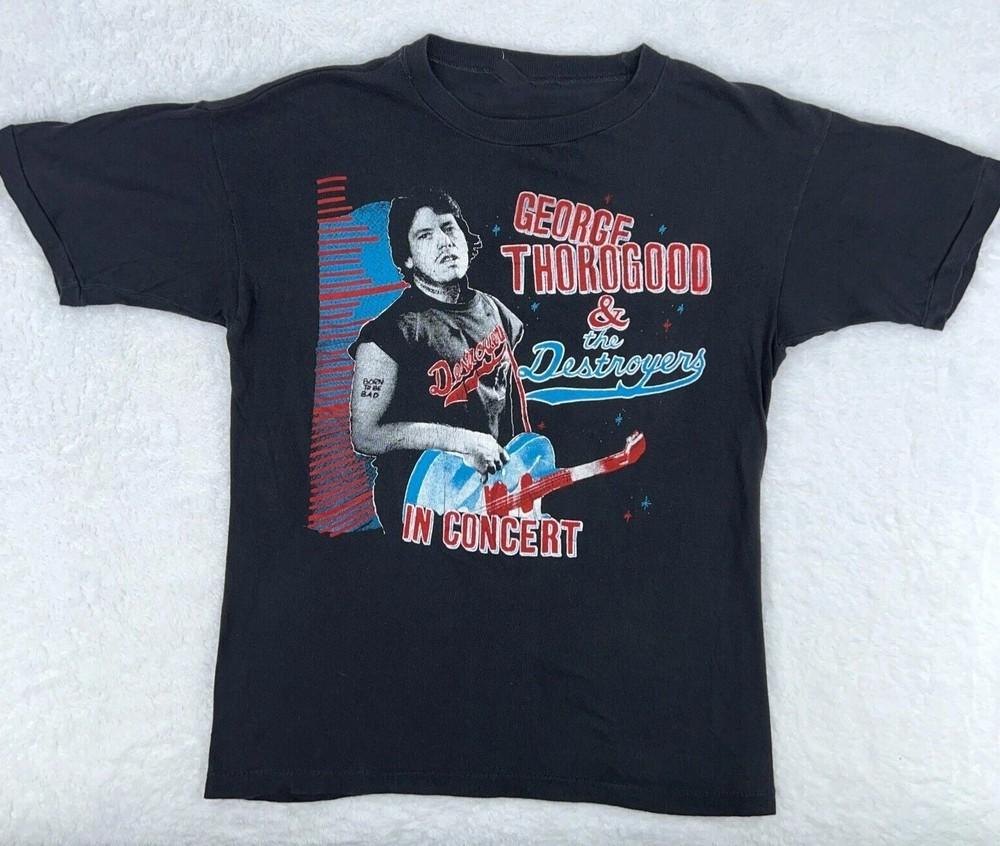 GEORGE THOROGOOD & THE DESTROYERS CONCERT  Unisex  BL1559 Unisex T-Shirt L