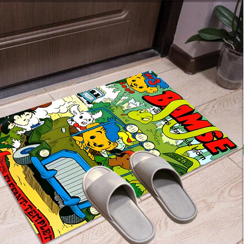 Bamse Pattern Rug, Indoor/Outdoor Mat, for Picnic, Gameroom, Bedroom, Office, Living Room, Home Decor Carpet, Birthday Gift