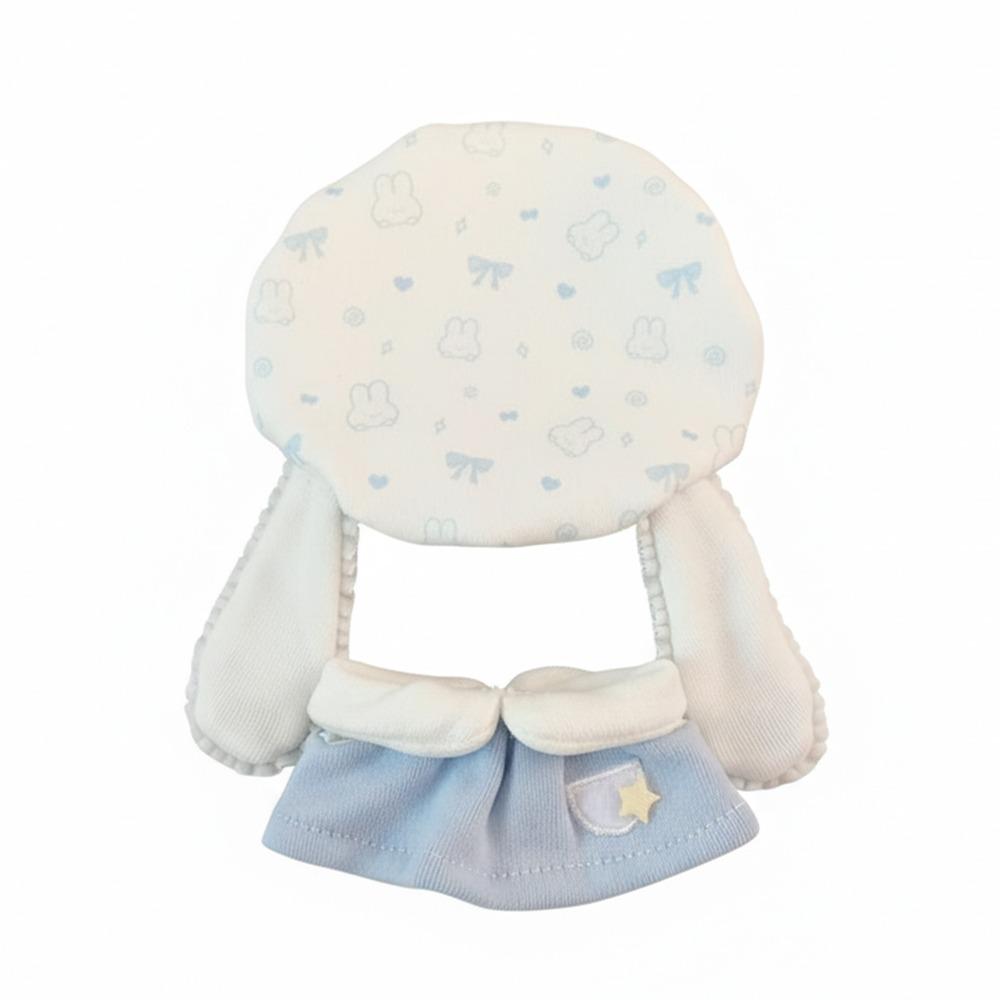 

Bowknot Star Doll Cap Dress Suit Pink Blue Doll Dress Set Creative Doll Clothes Gift синий