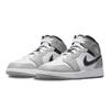 Jordan Kids Jordan 1 Mid "Light Smoke Grey" Sneakers 554725-078